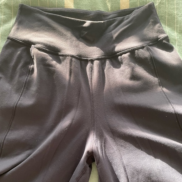 Lululemon High Waisted Wide Leg Cinching Ankle Leggings - Picture 13 of 13